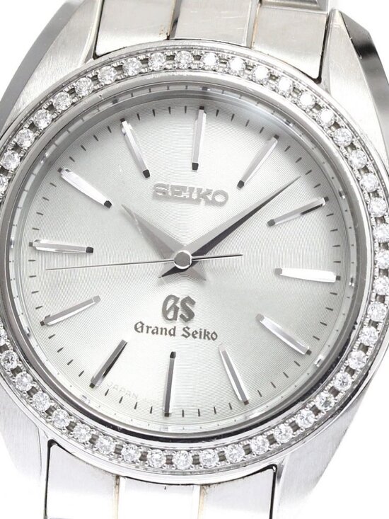 SEIKO Grand Seiko STGF063/4J51-0AE0 Diamond Bezel Quartz Ladies Watch_885069 main image 4
